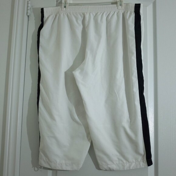 Lacoste sport white track shorts with side strips size 7 - Picture 2 of 11